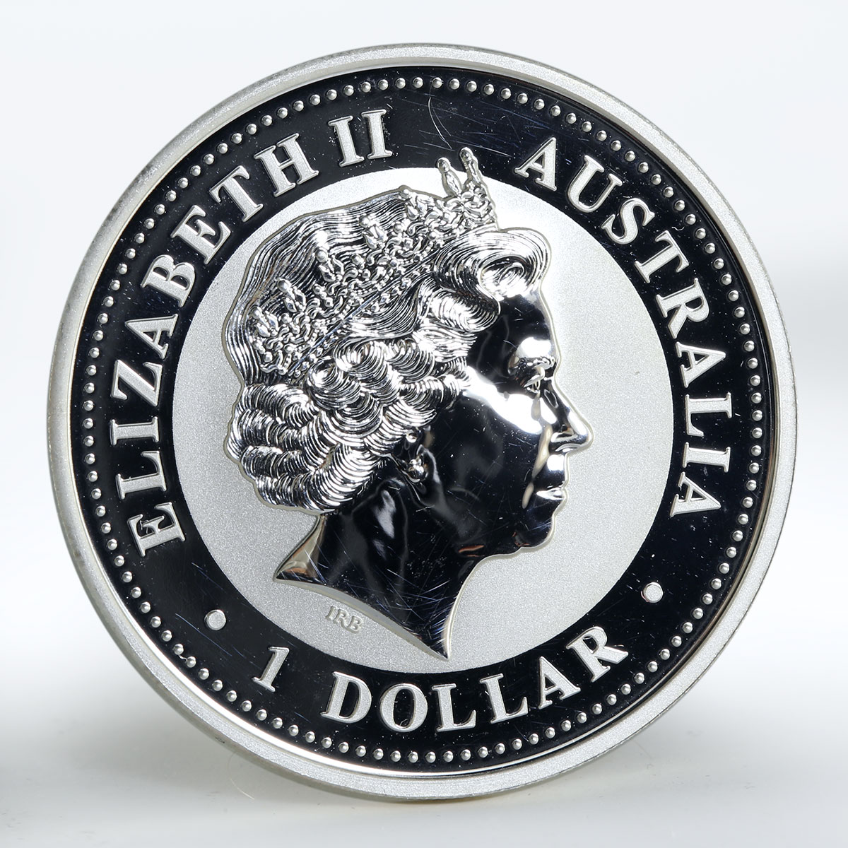 Australia 1 Dollar Year of the Snake Lunar Series I silver coin 2001