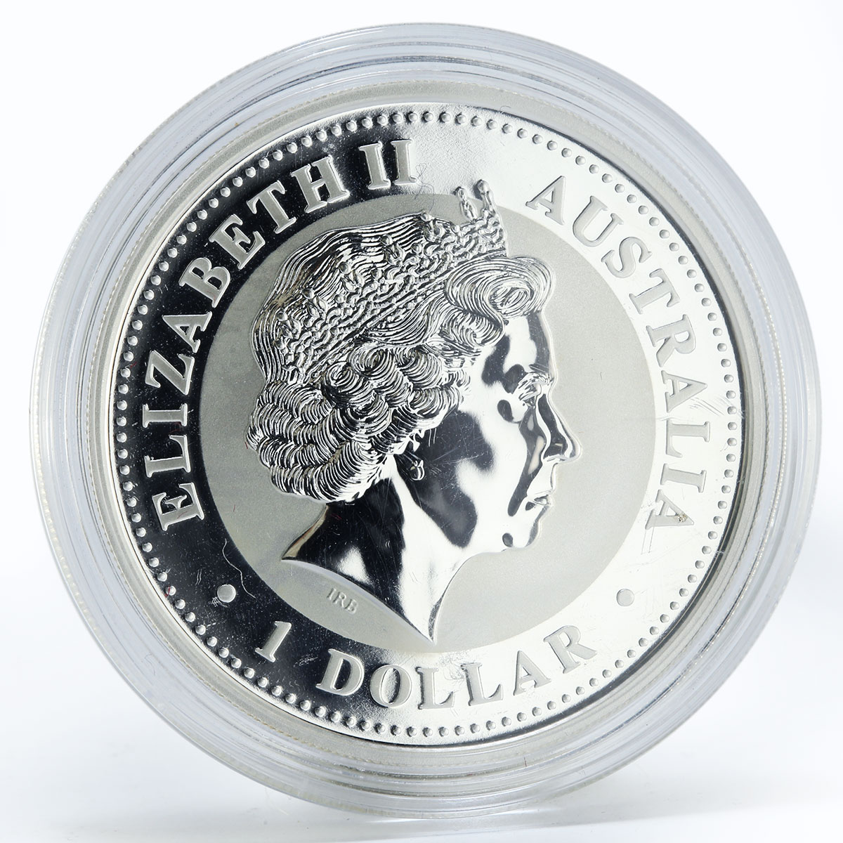 Australia 1 Dollar Year of the Goat Lunar Series I silver coin 2003