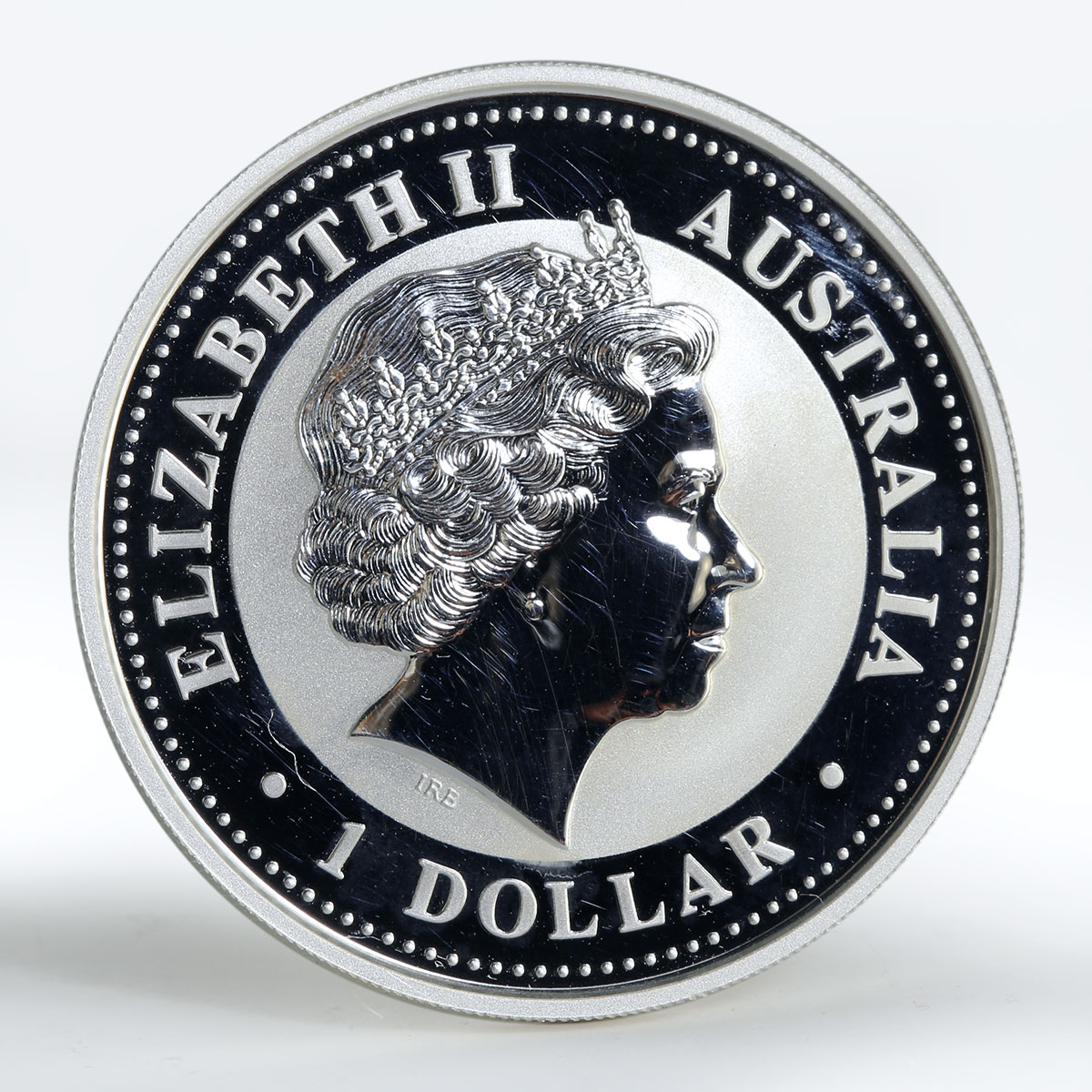 Australia 1 Dollar Year of the Goat Lunar Series I silver coin 2003