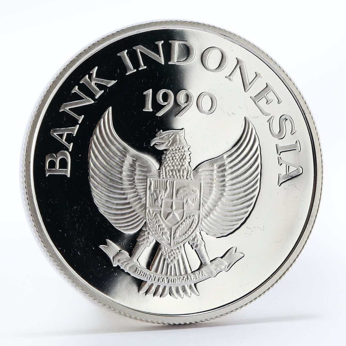 Indonesia 10 000 Rupiah Save the Children proof silver coin 1990