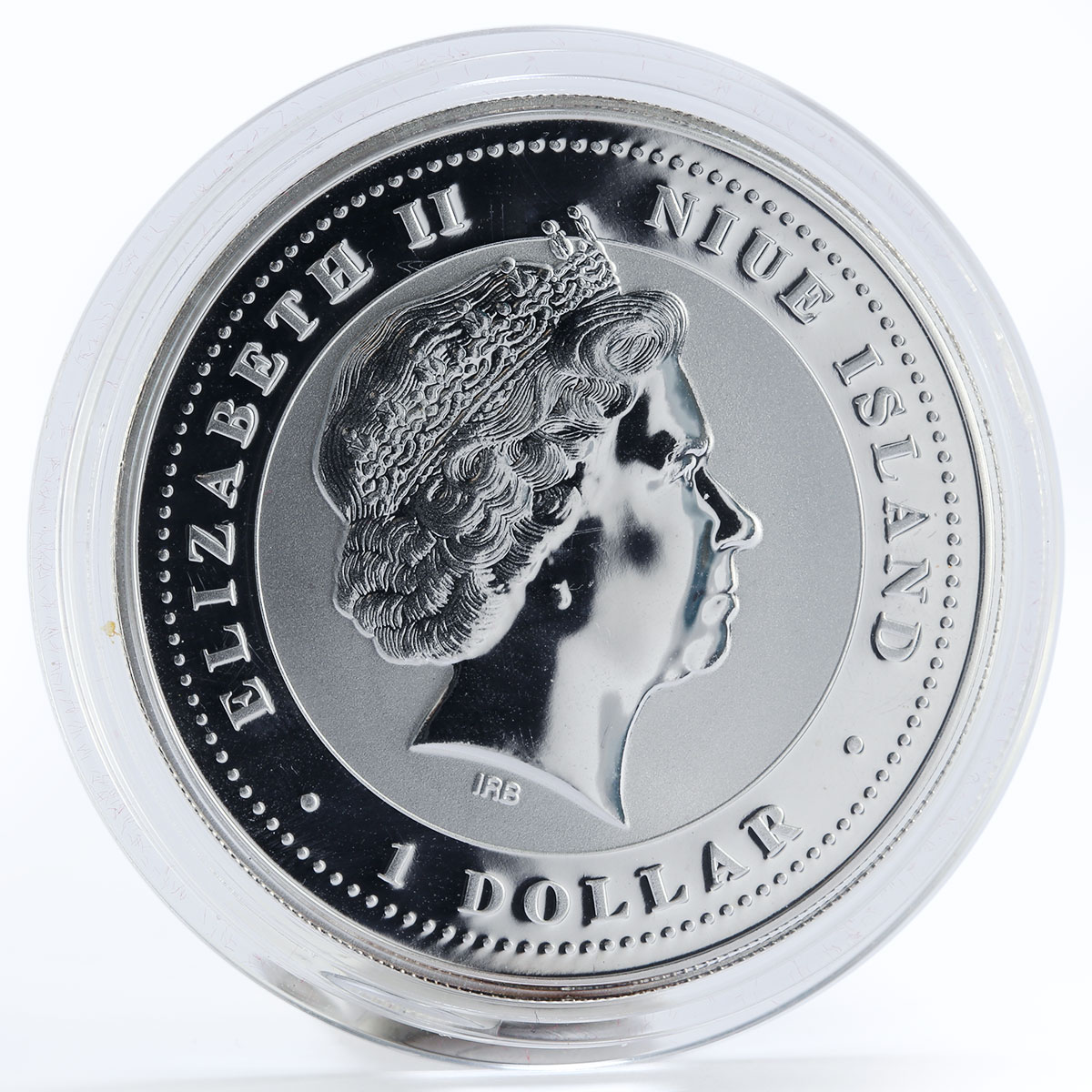 Niue 1 dollar Marshalls of China’s Army, 50th Anniversary silver 2005