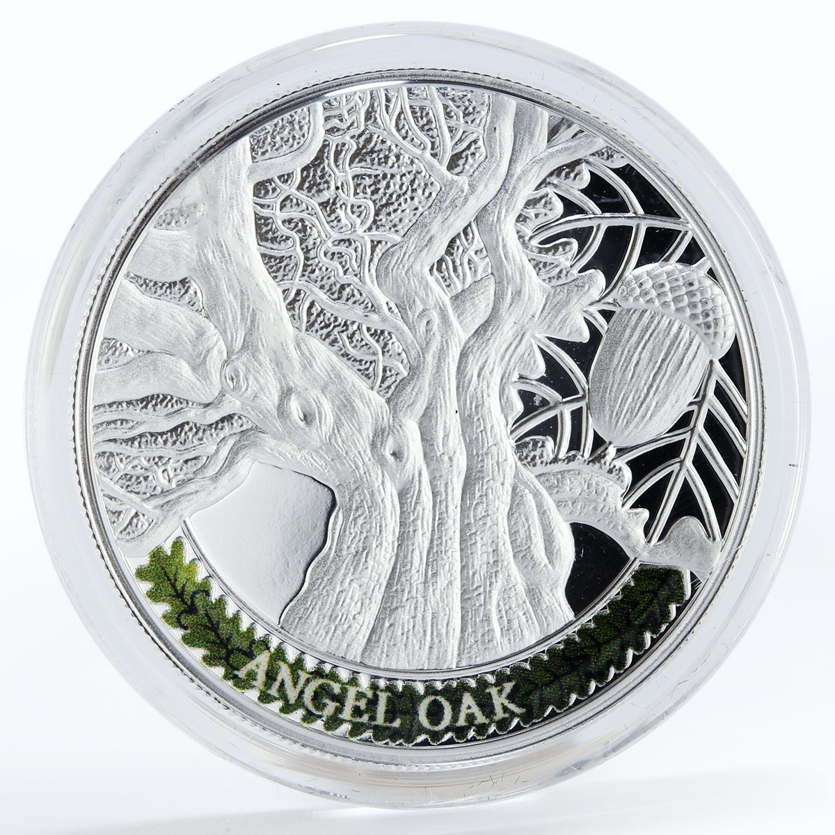 Armenia set of 4 coins 100 drams Oldest Trees Of The World proof silver 2014