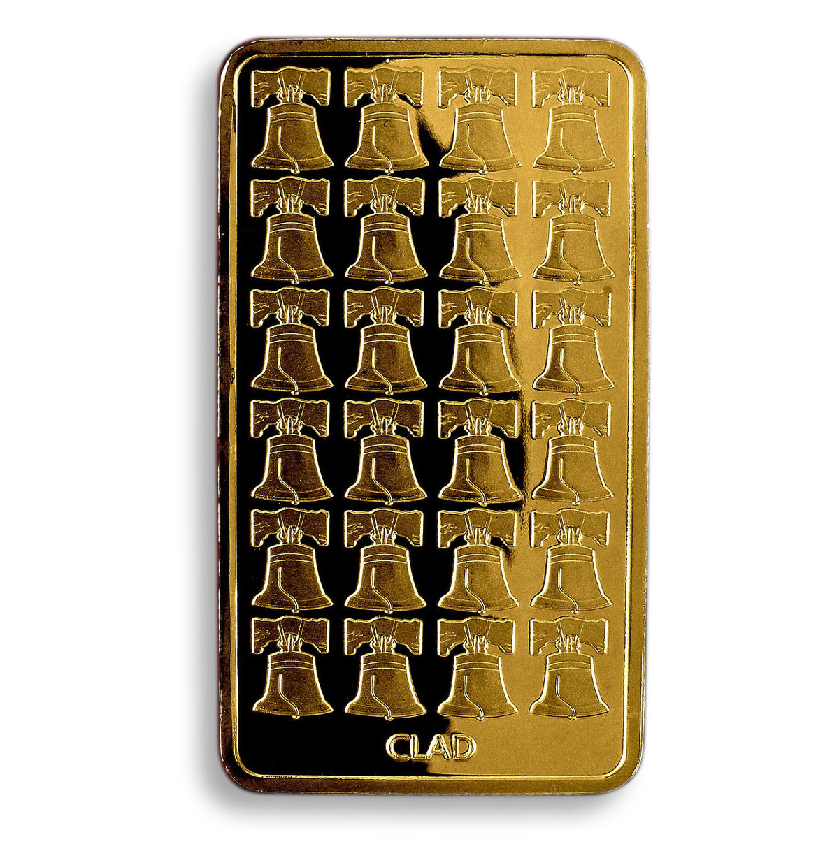 Bells, 1 Troy Ounce, 1 oz, Gold Plated bar, Clad, Commemorative