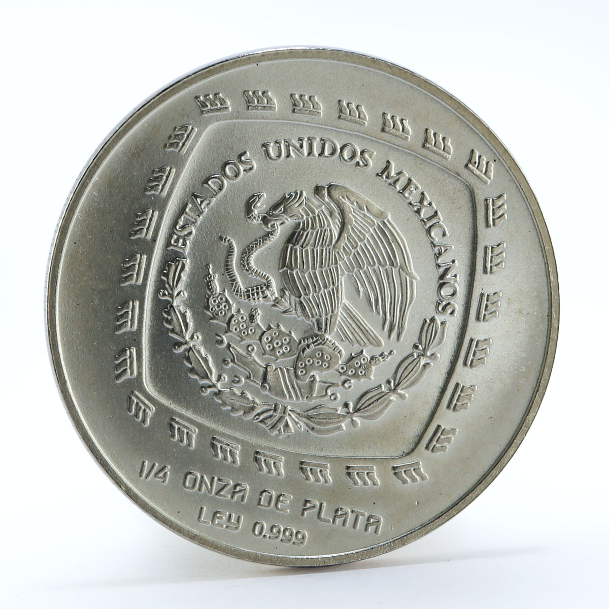 Mexico 1 peso Senoa de Las Limas silver coin 1998
