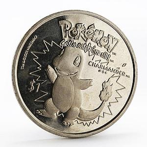 Niue 1 dollar Pokemon Charmander copper-nickel coin 2001