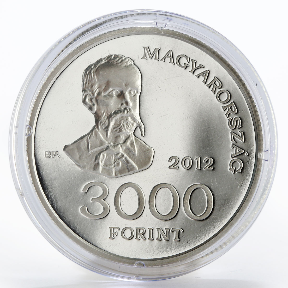 Hungary 3000 forint Imre Madach's The Tragedy of Man proof silver coin 2012