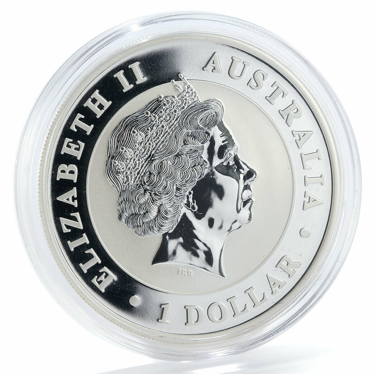 Australia 1 dollar Australian Kookaburra silver coin 2012