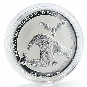 Australia 1 dollar Australian Wedge-Tailed silver coin 2018