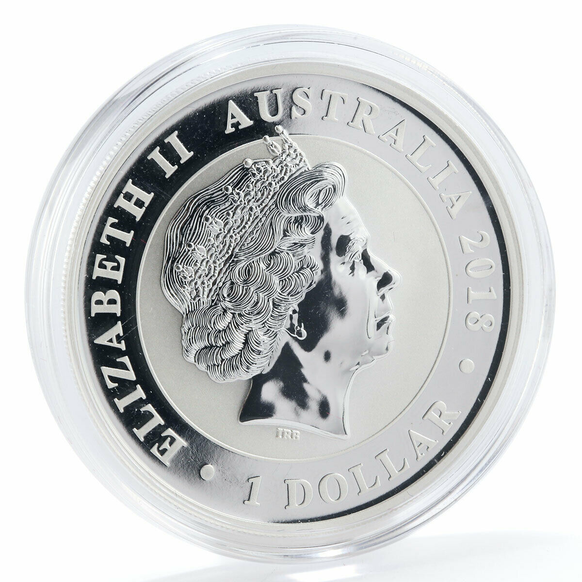 Australia 1 dollar Bird of Paradise silver coin 2018