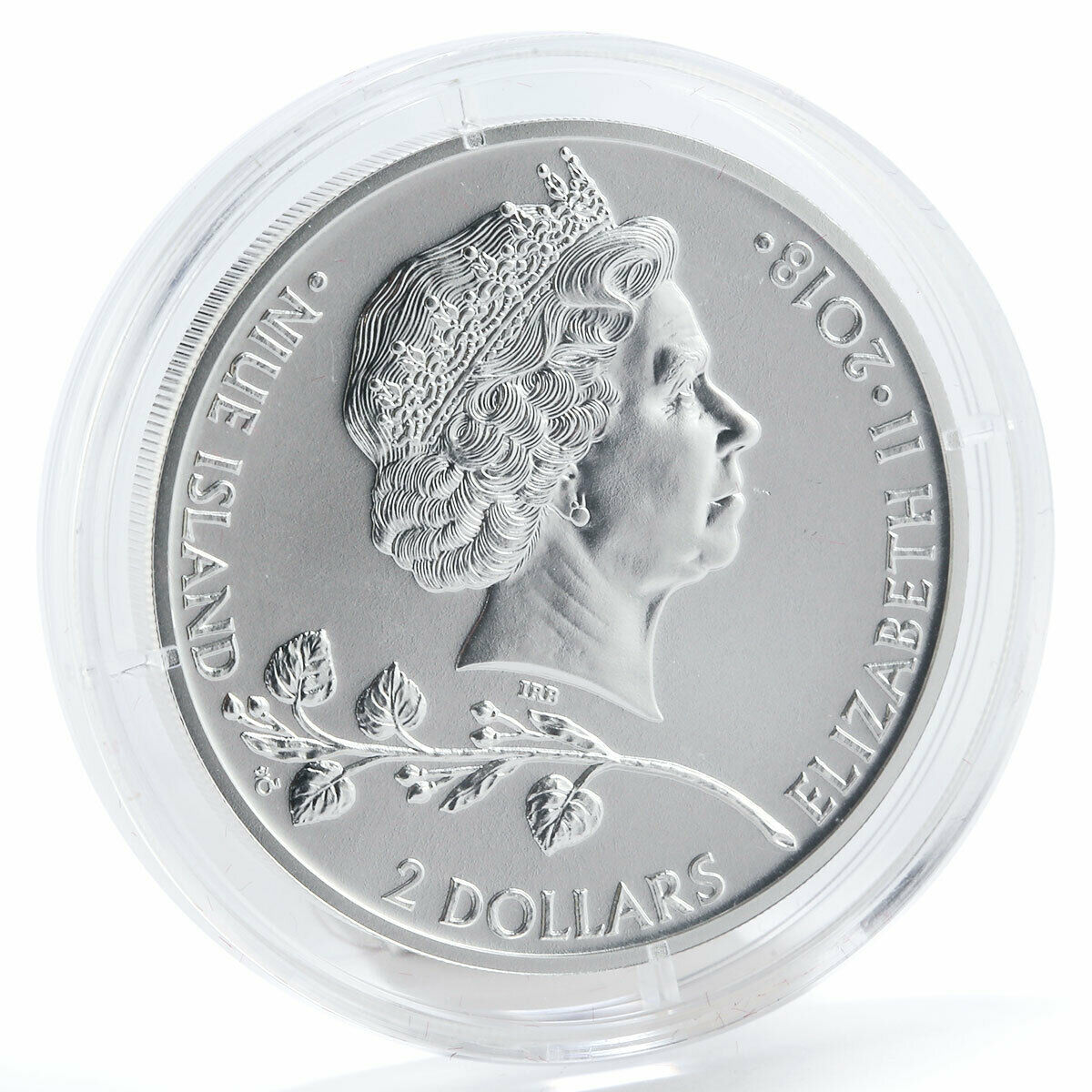 Niue 2 dollars Czech Lion silver coin 2018