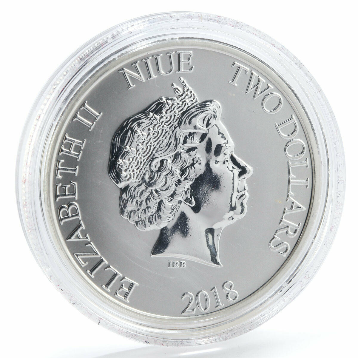 Niue 2 dollars Hawksbill Turtle silver coin 2018