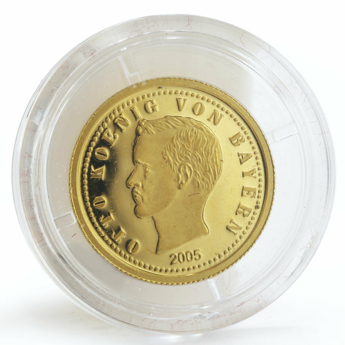 Northern Mariana Islands 5 dollars Otto Koenig Von Bayern gold coin 2005