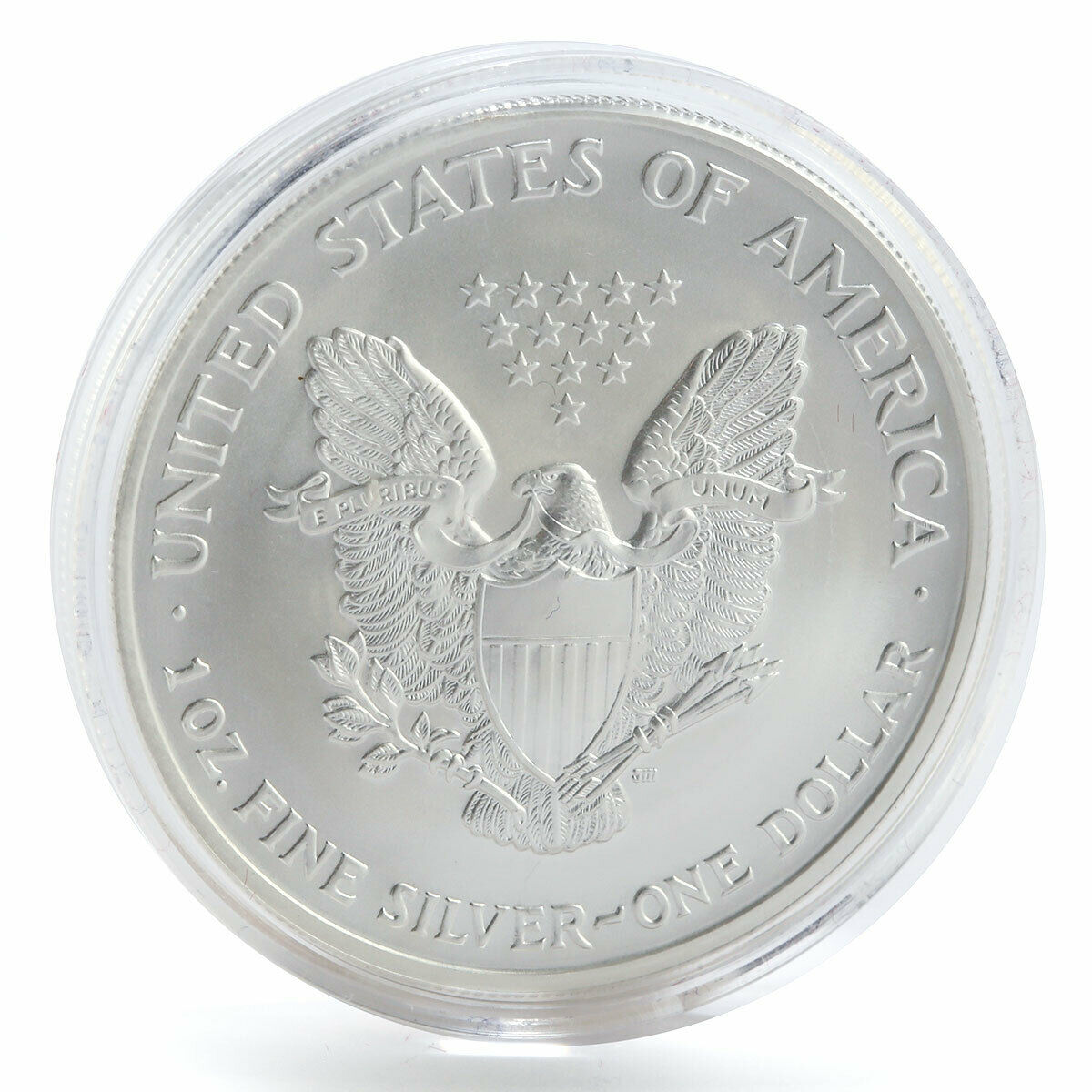 United States 1 dollar Liberty In God we trust Against weapons silver coin 2003
