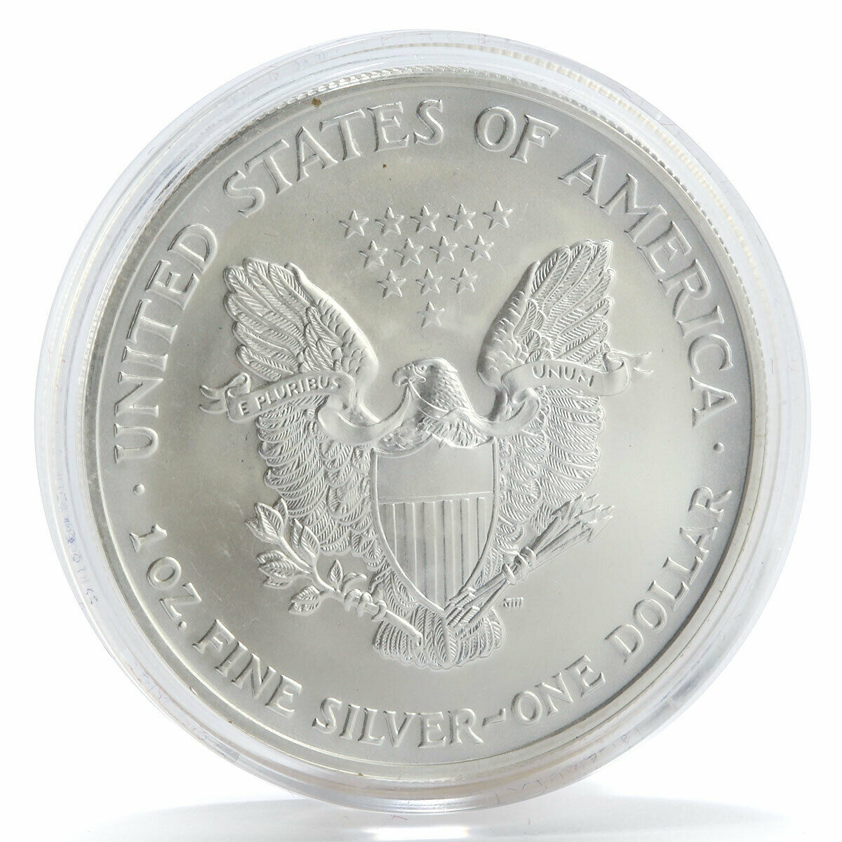 United States 1 dollar Liberty In God we trust Ceremonial pipe silver coin 2003