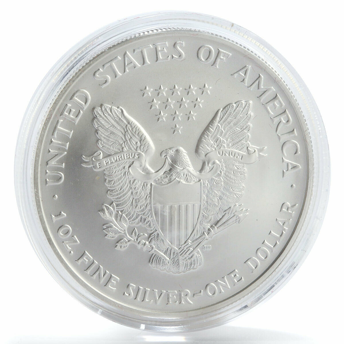 United States 1 dollar Liberty In God we trust Seafaring silver coin 2007