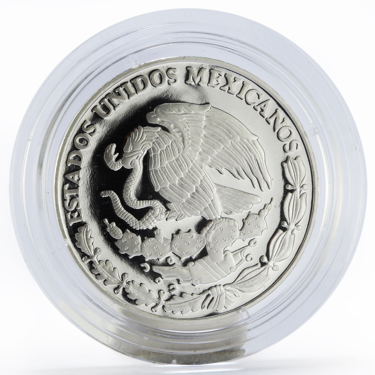 Mexico 5 Pesos 100th Anniversary of Monetary Reform proof silver coin 2005