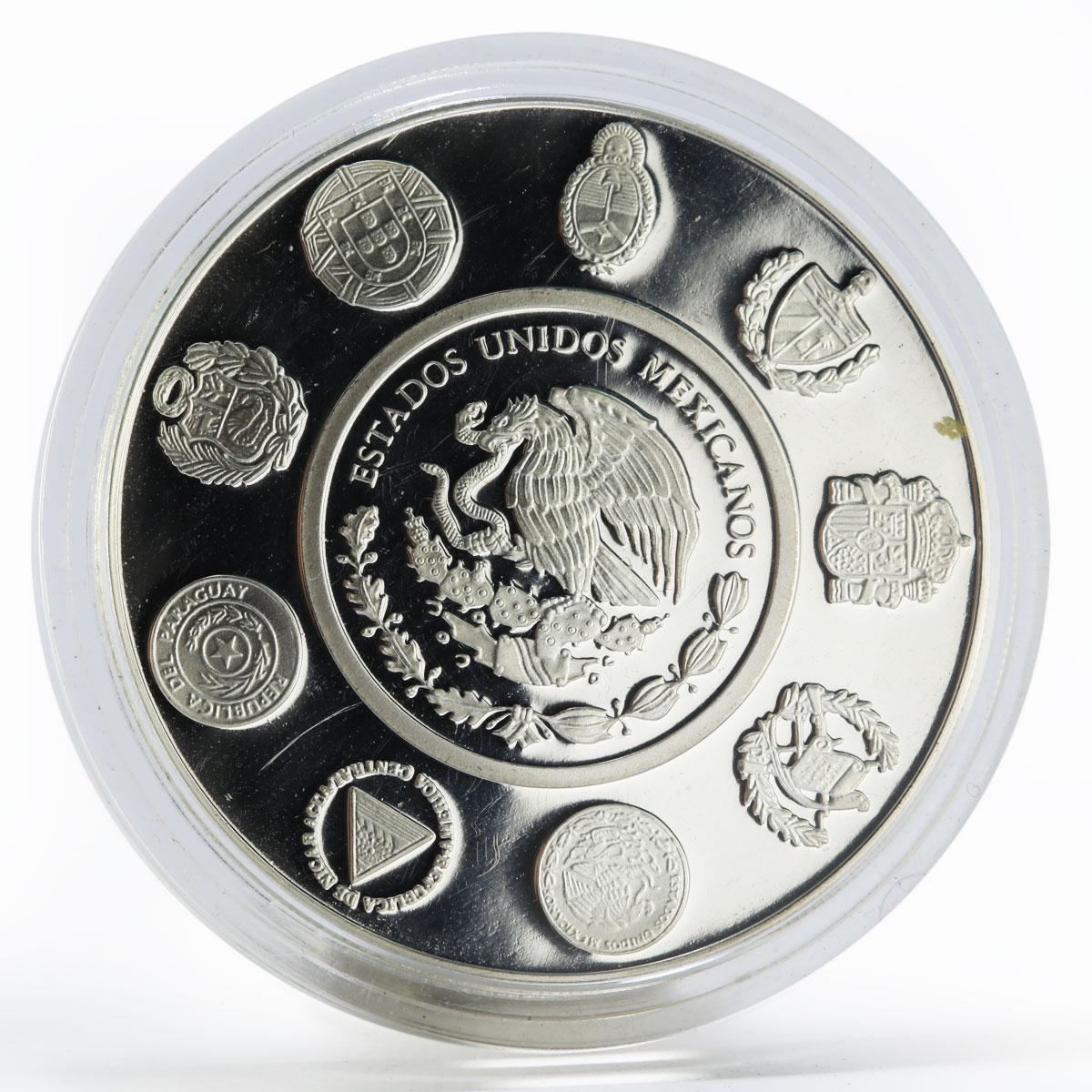 Mexico 5 Pesos Historical coins Caballito proof silver coin 2010