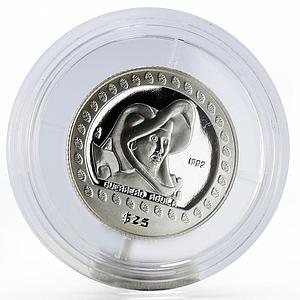 Mexico 25 pesos Guerrero Aguila proof silver coin 1992