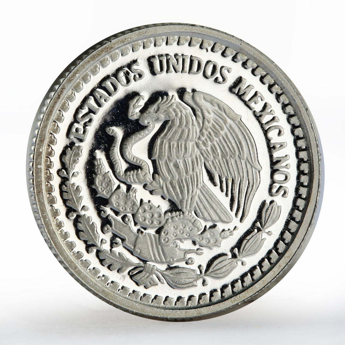 Mexico 1/20 onza Winged Victory proof silver coin 2000