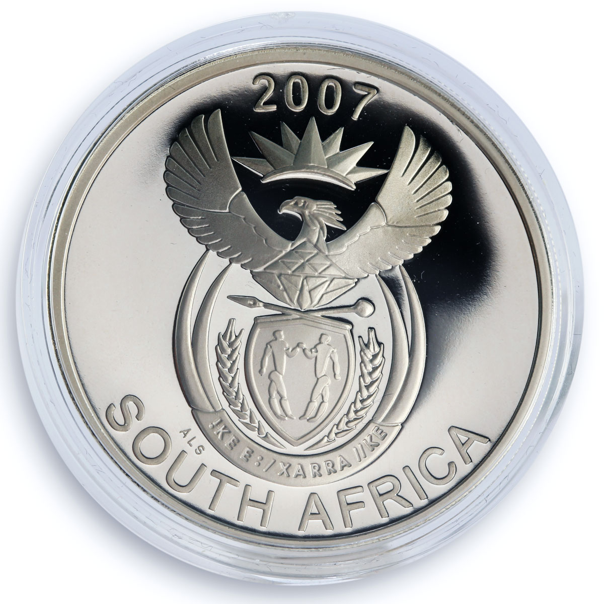 South Africa set 4 coins Peace Park Series proof silver coin 2007