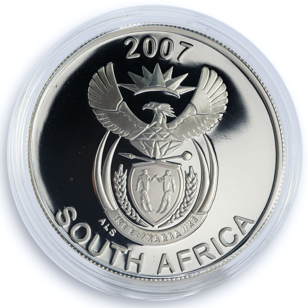 South Africa set 4 coins Peace Park Series proof silver coin 2007