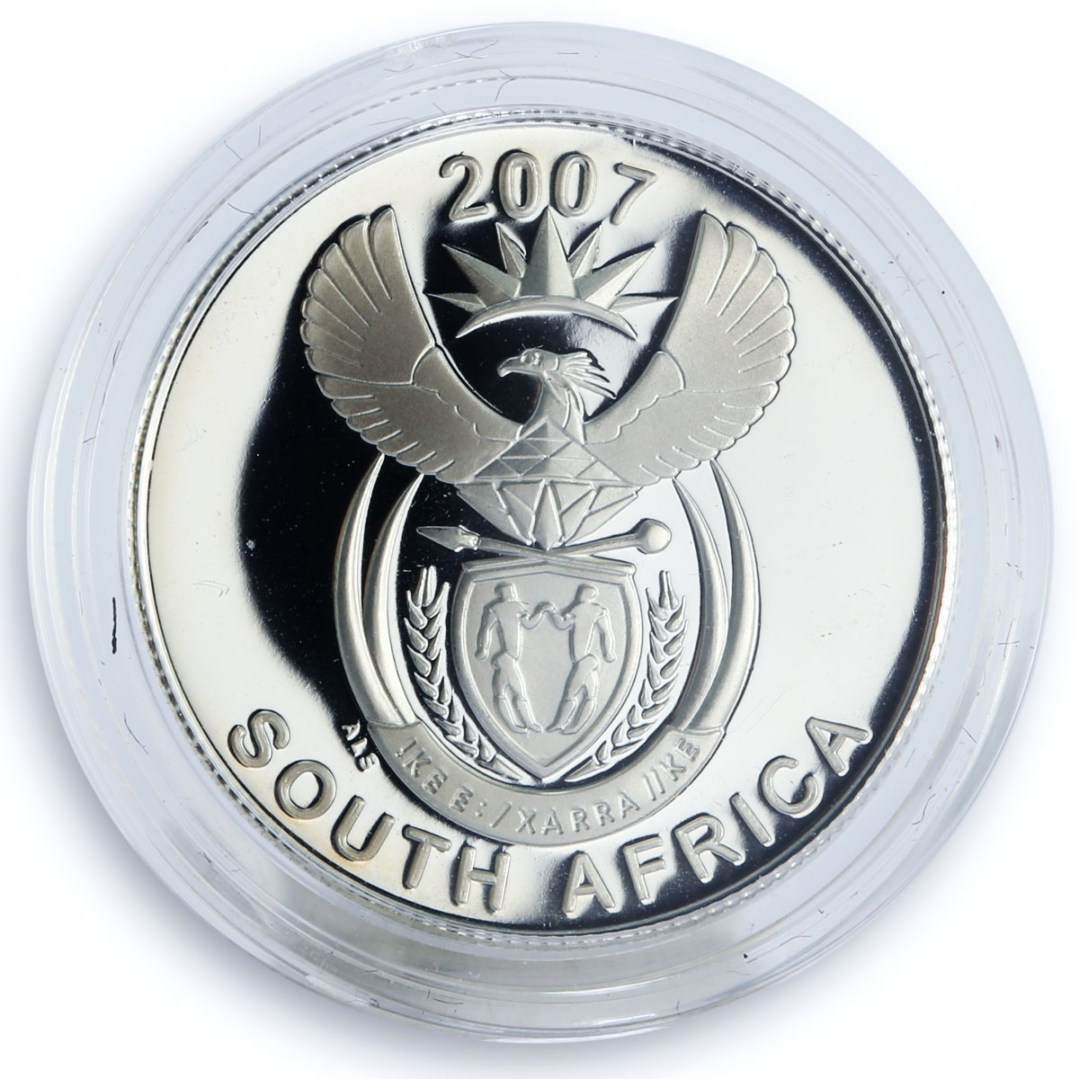 South Africa set 4 coins Peace Park Series proof silver coin 2007
