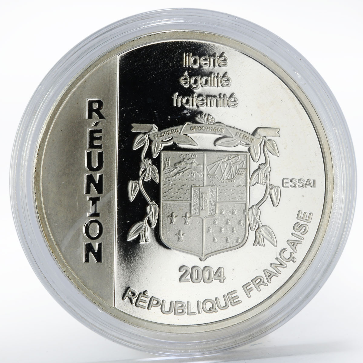 France 1 1/2 euro Porte-Avions Charles De Gaulle Ship silver proof coin 2000