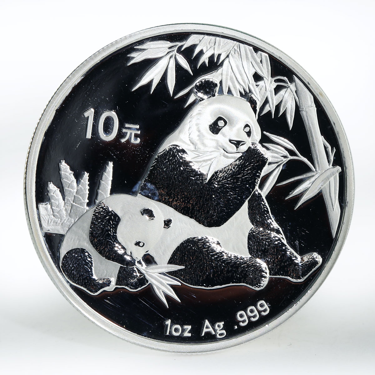 China 10 yuan Panda Series proof silver coin 2007