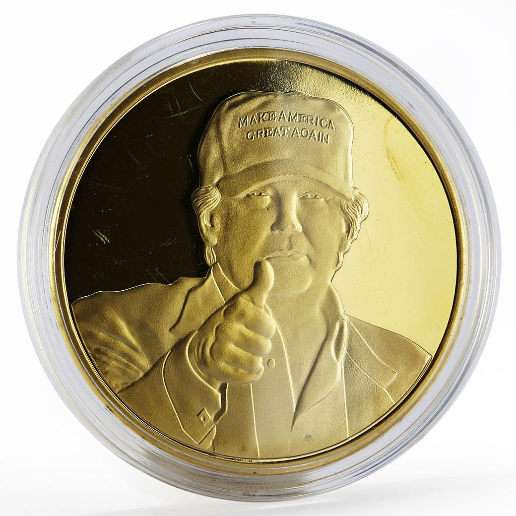 USA Donald Trump Make America Great Again Slogan Cap token 2016