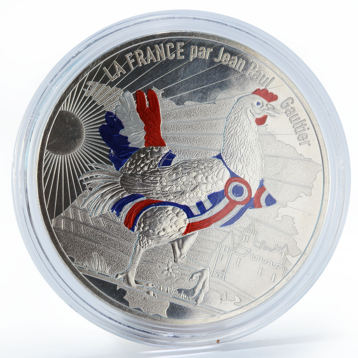 France 50 euro Jean-Paul Gaultier national symbol silver coin 2017