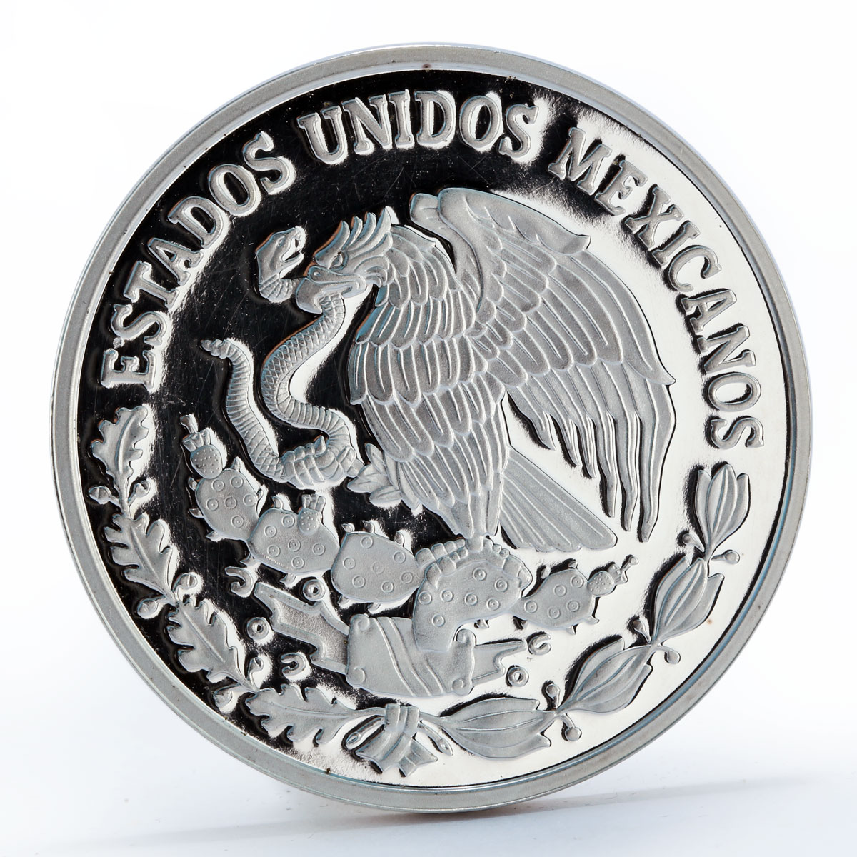 Mexico 20 pesos 80th Anniversary of the Bank of Mexico proof silver coin 2005