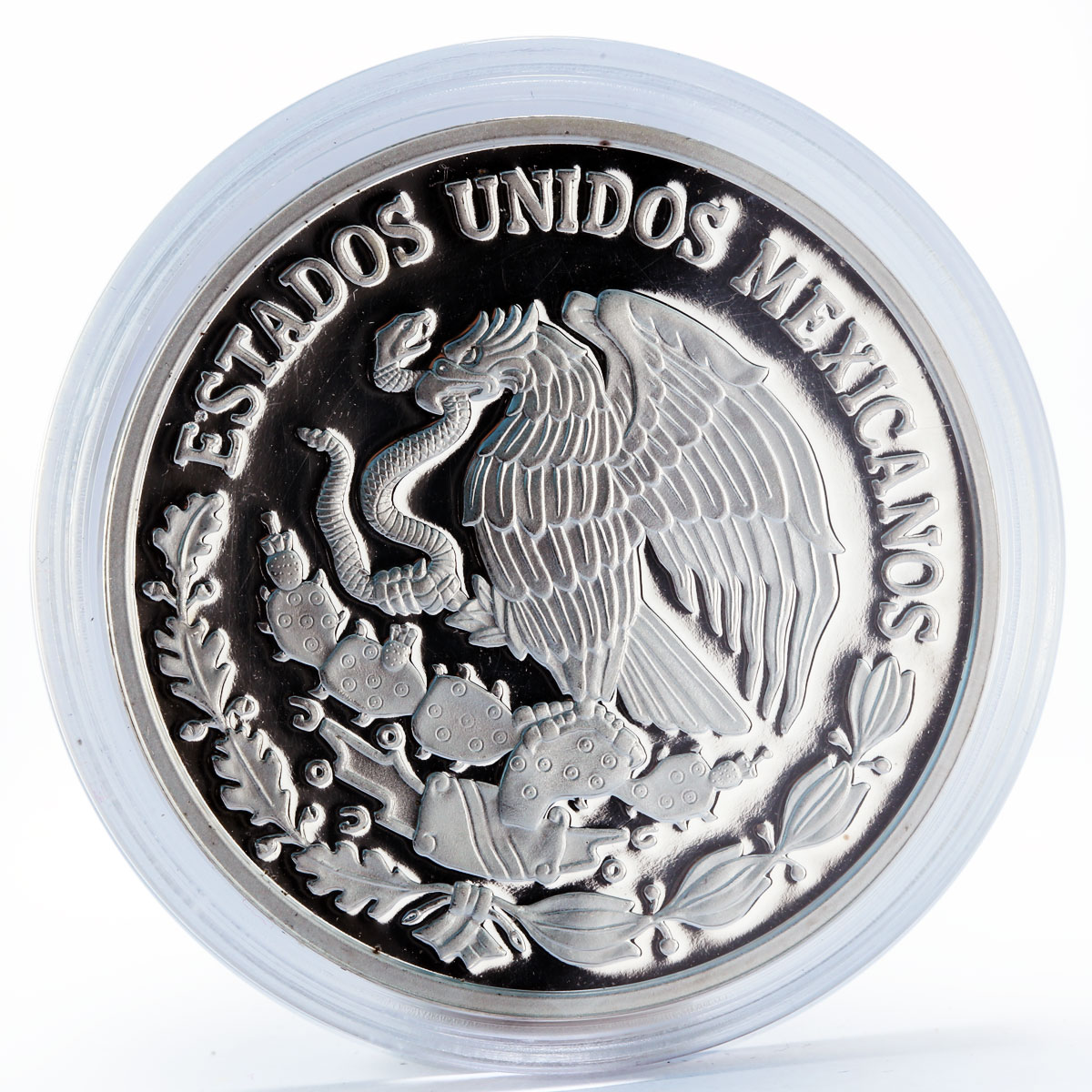 Mexico 20 pesos 80th Anniversary of the Bank of Mexico proof silver coin 2005