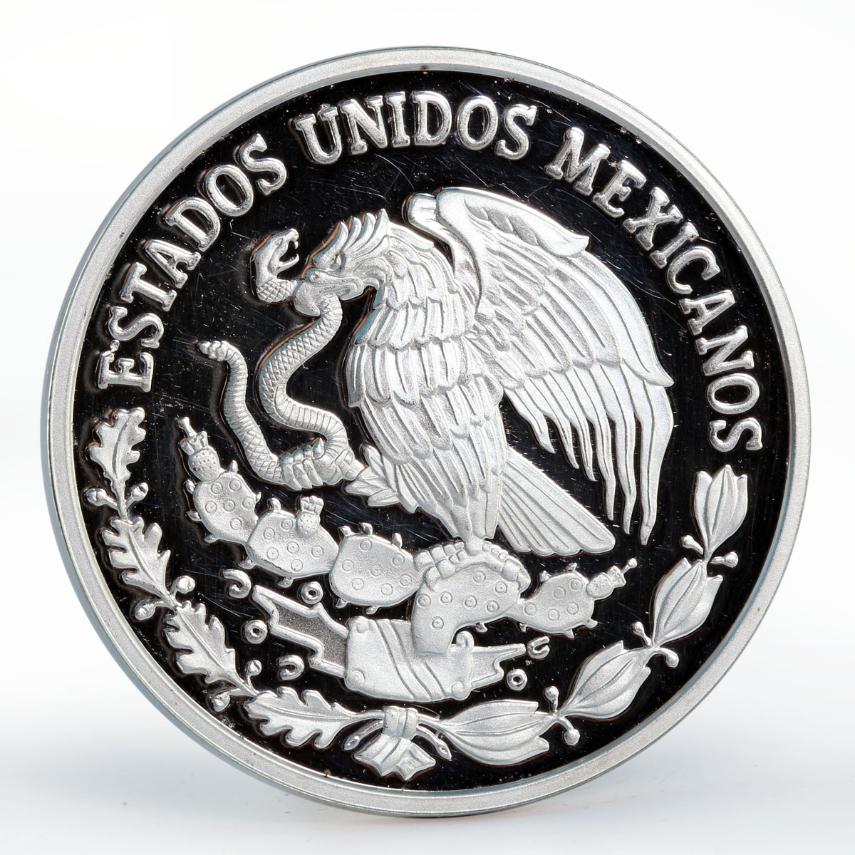 Mexico 20 pesos 80th Anniversary of the Bank of Mexico proof silver coin 2005