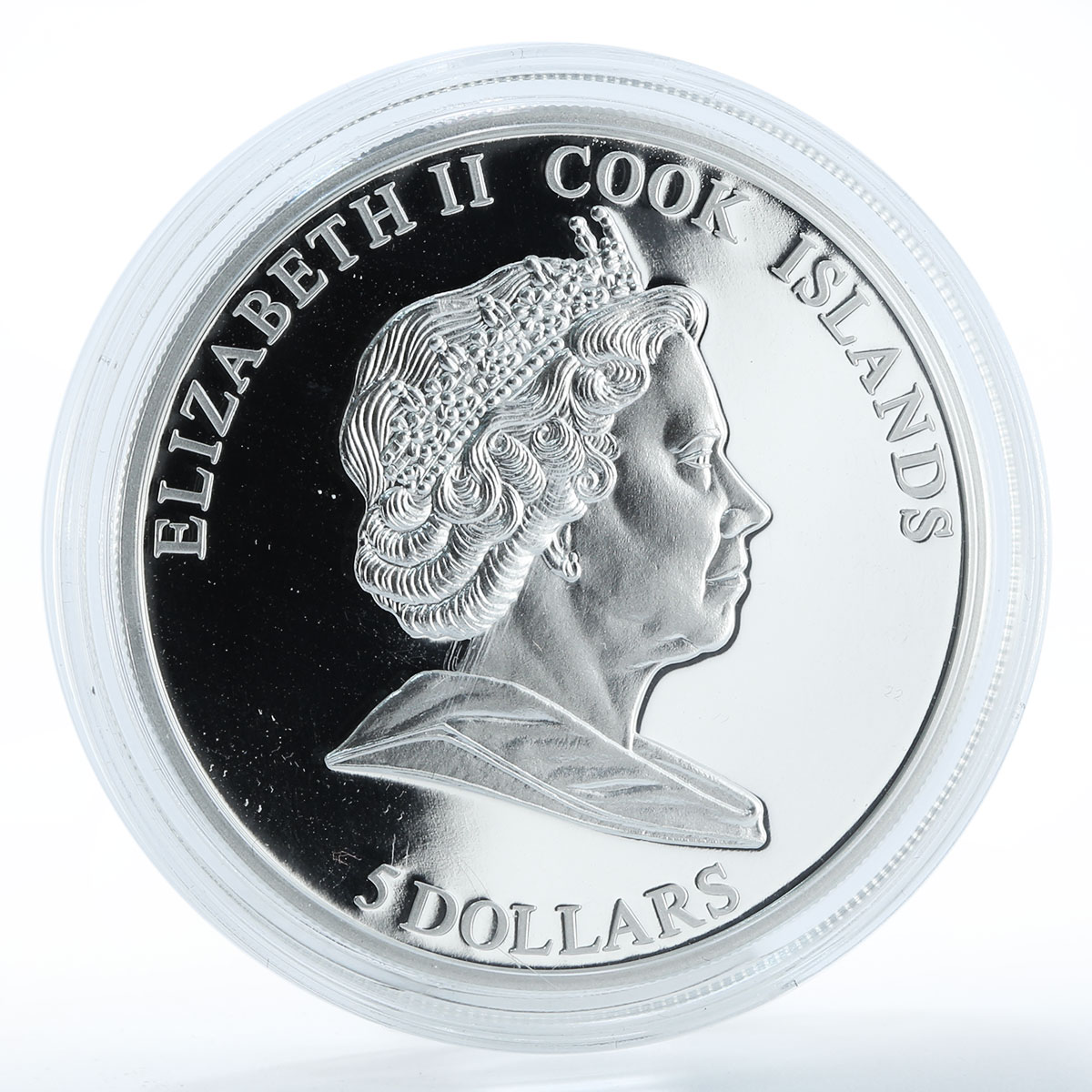 Cook Islands $5 12 wonders Dendrological Park &quot;Sofiyivka&quot; 1 Oz Silver Coin 2009