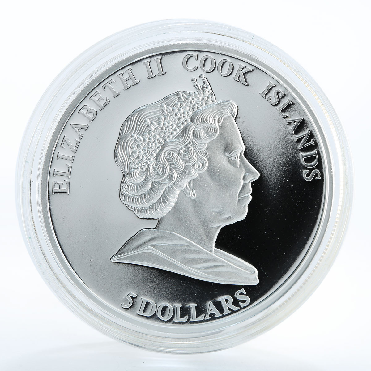Cook Islands $5 12 wonders Khersones Tavrijsky 1 Oz Silver Coin 2009