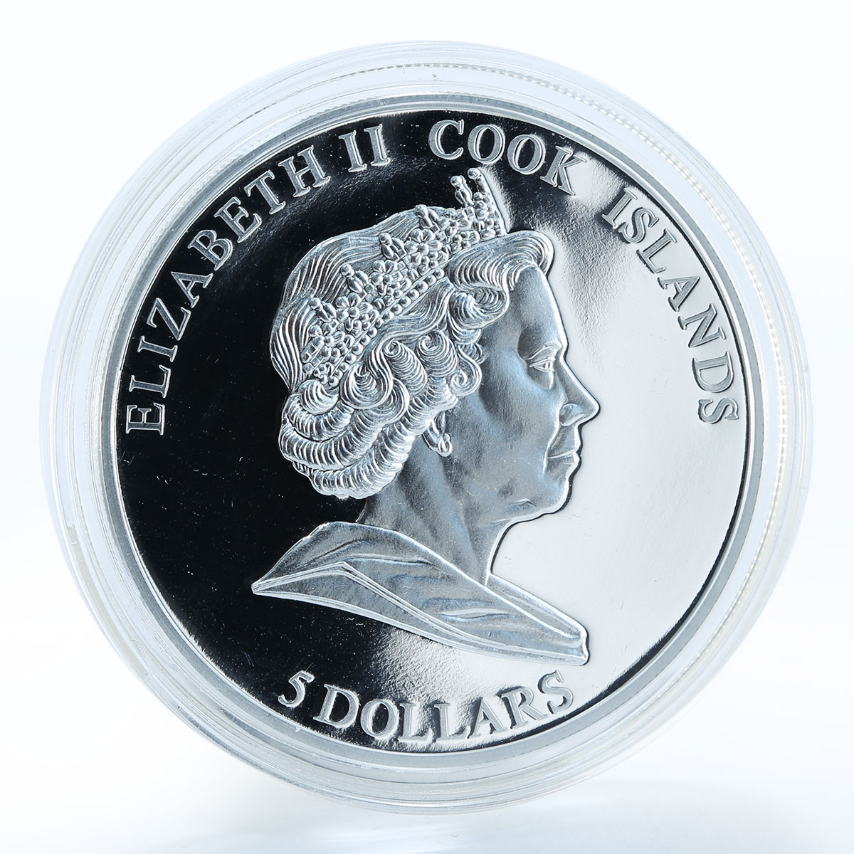 Cook Islands $5 12 wonders National Reserve Khortytsia 1 Oz Silver Coin 2009