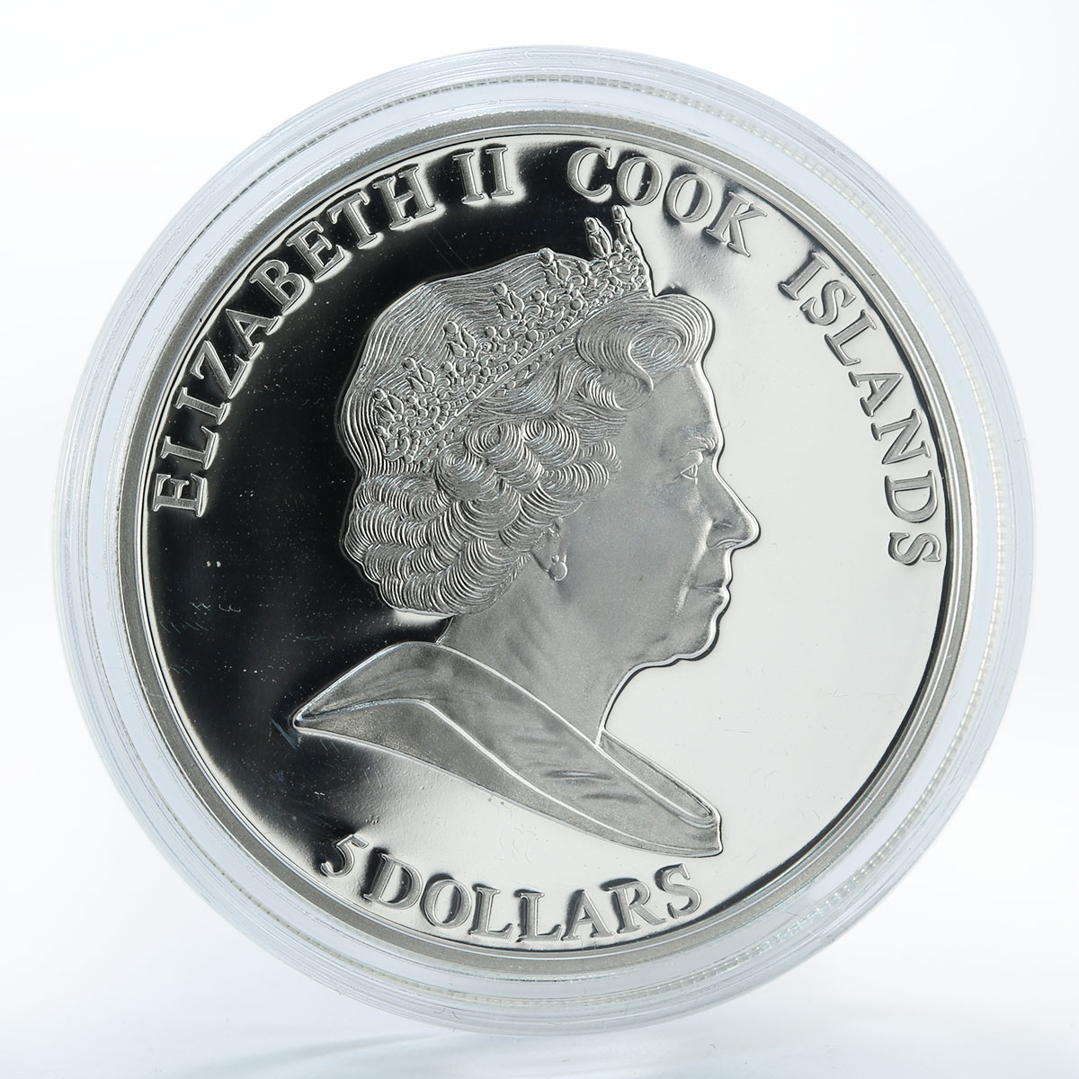 Cook Islands $5 Hollywood Legends - Marilyn Monroe silver, proof, coin 2011