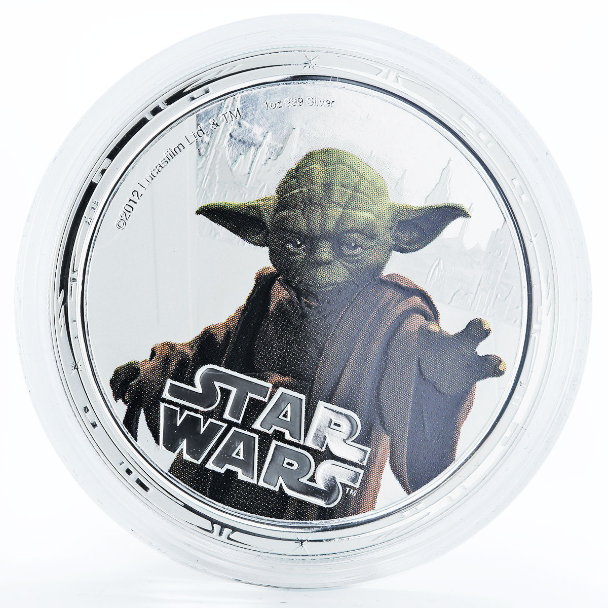 Niue set of 4 coins Star Wars Darth Vader proof silver coin 2012