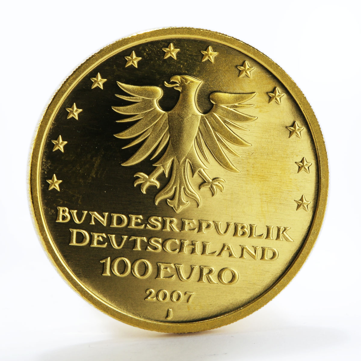 Germany 100 euro Hansestadt Lubeck UNESCO World Heritage City gold coin 2007