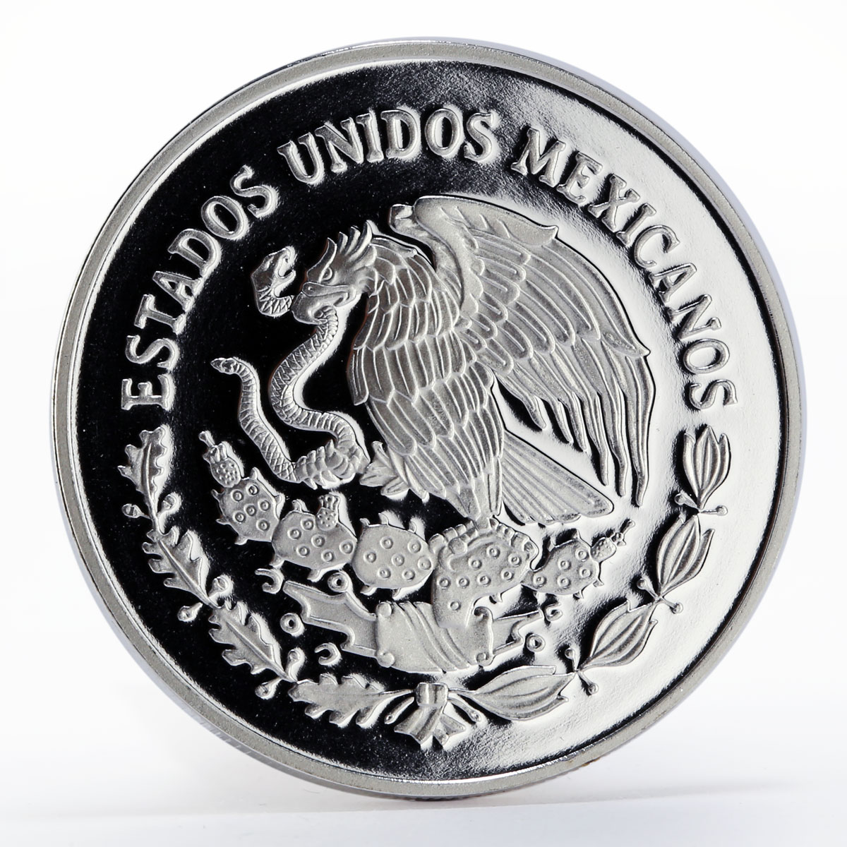 Mexico 5 pesos Naval training ship Cuauhtemoc proof silver coin 1999