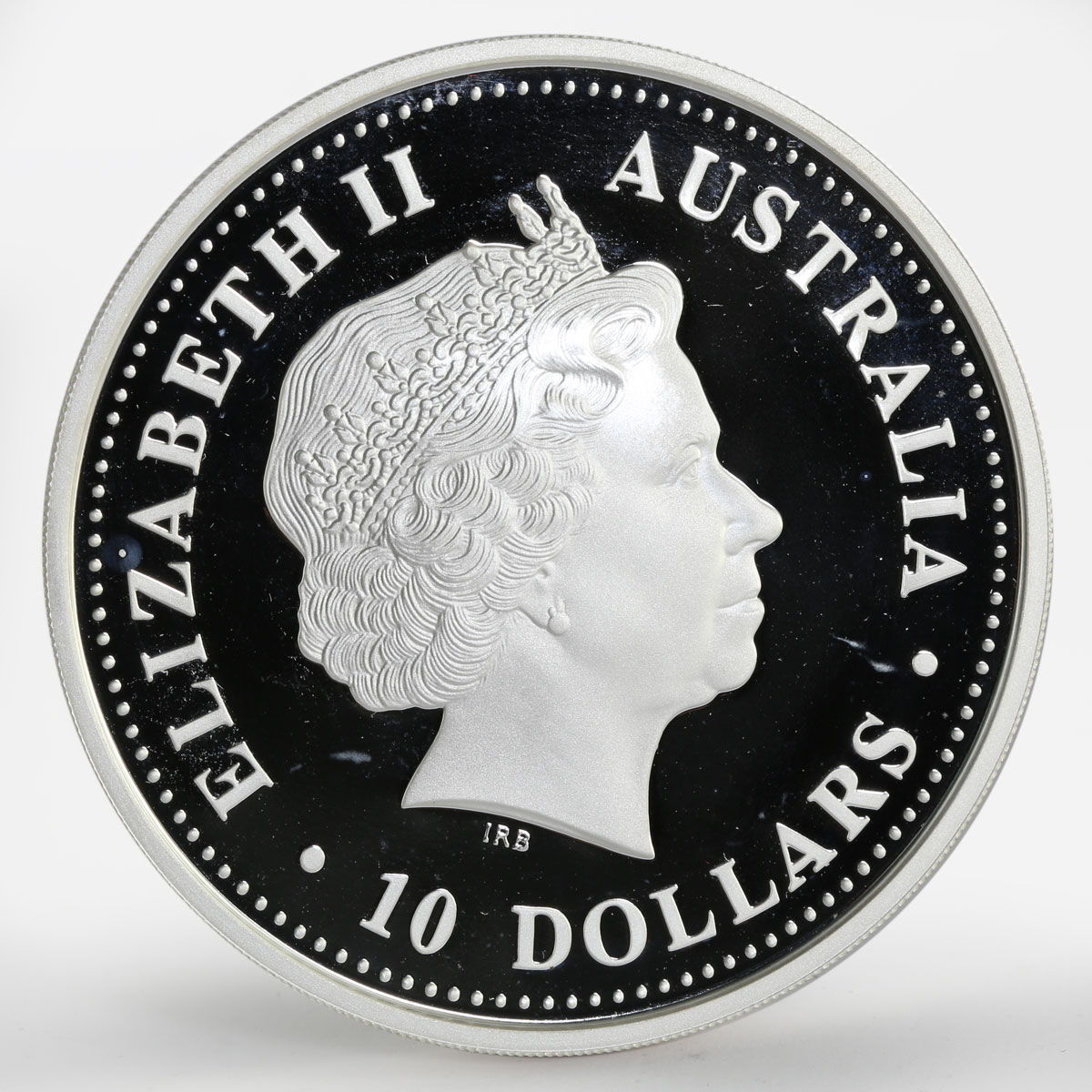 Australia 10 dollars Kookaburra Evolution of the Calendar silver proof coin 2001