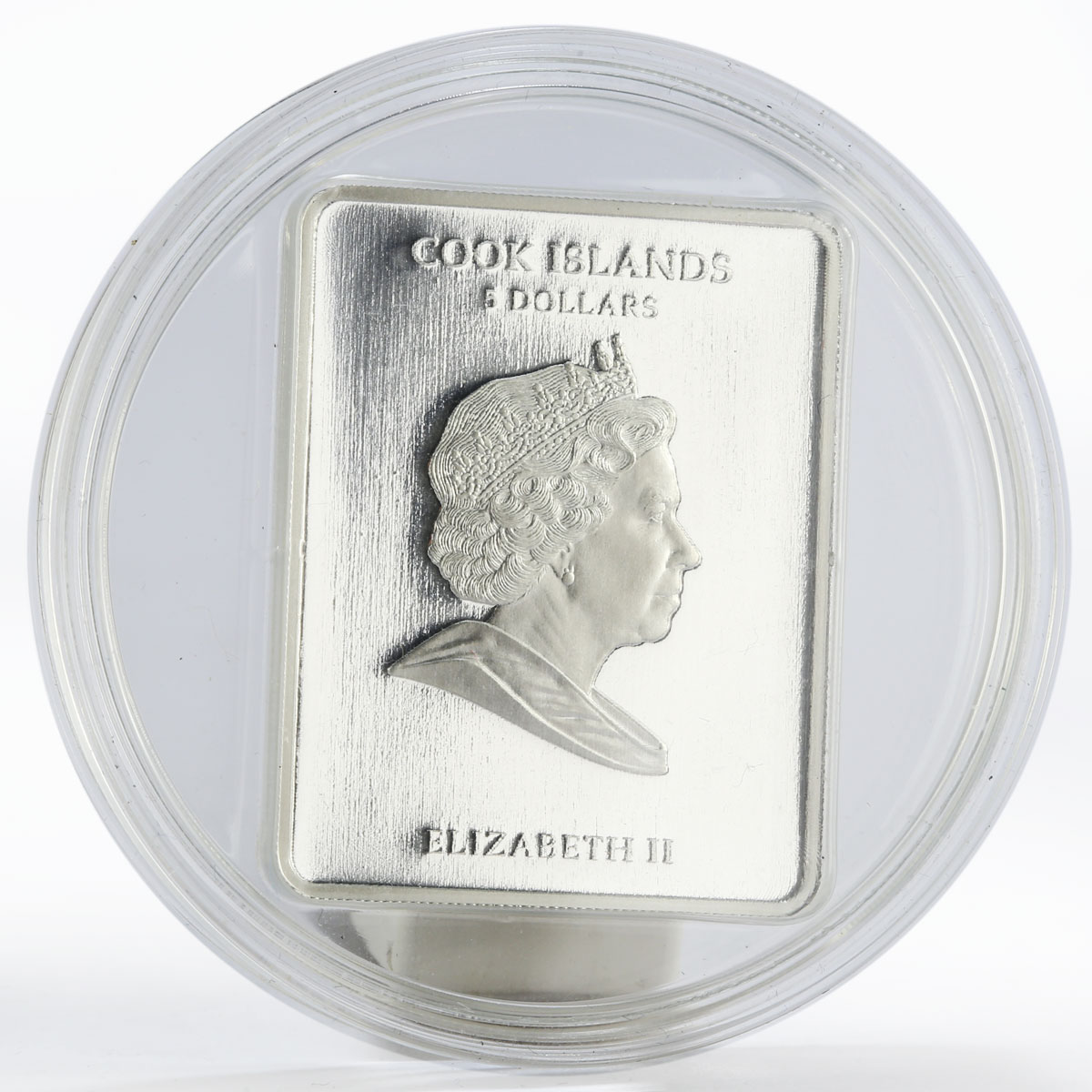 Cook Islands 5 dollars Patron Sains St. Nicholas the Wonderworker silver 2011