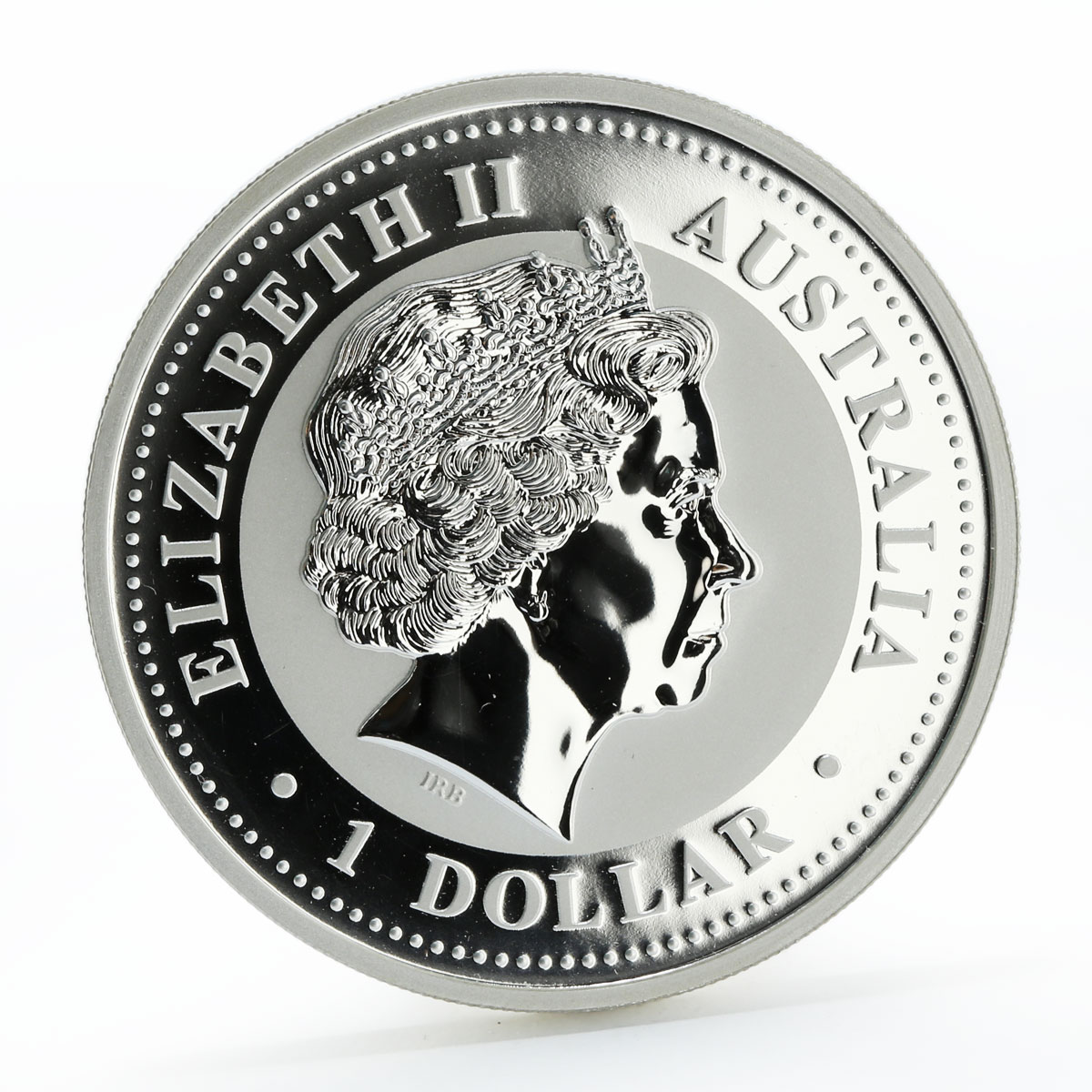 Australia 1 Dollar Year of the Pig Lunar Series I silver coin 2007