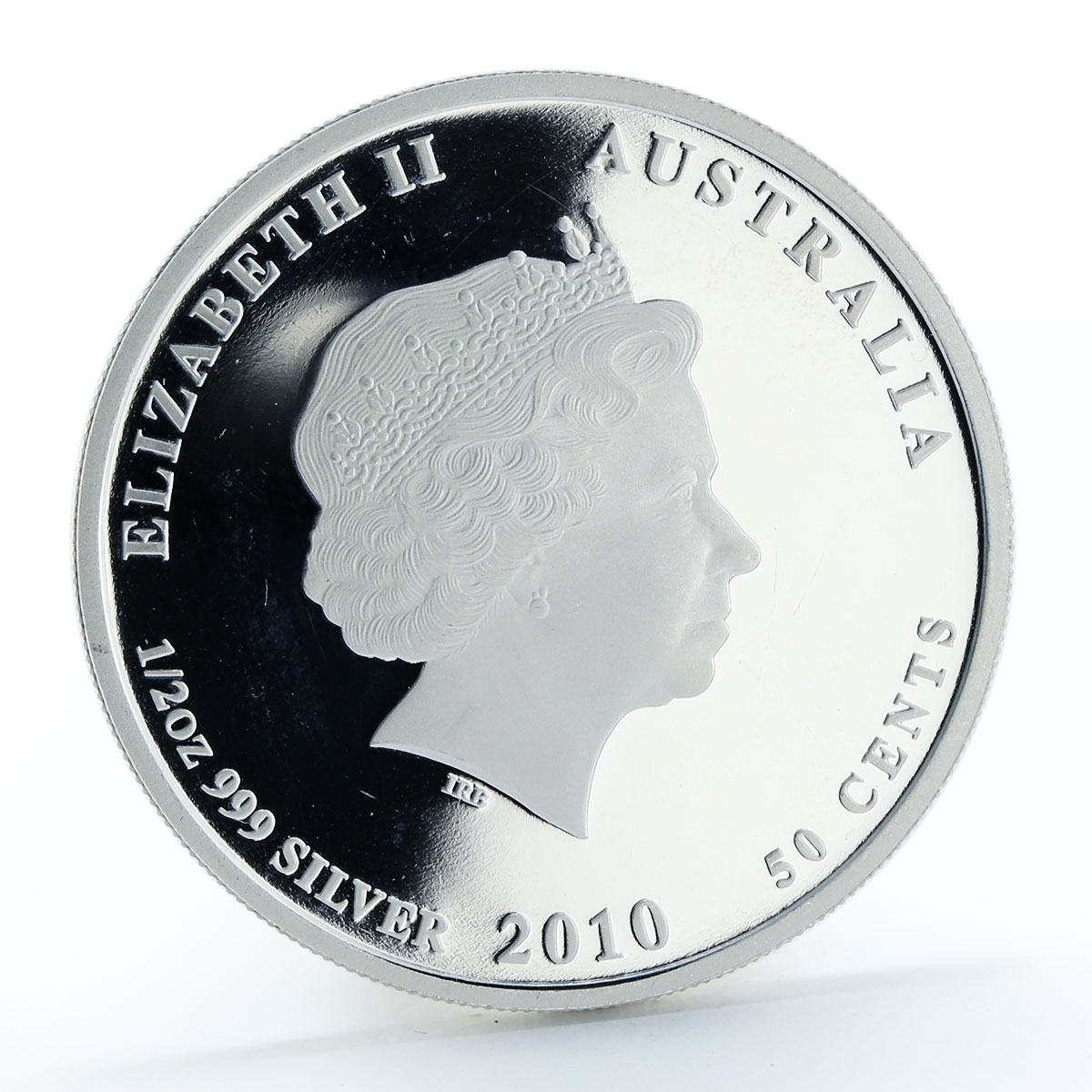 Australia 50 cents Sea Life Series - Seahorse silver coin 2010