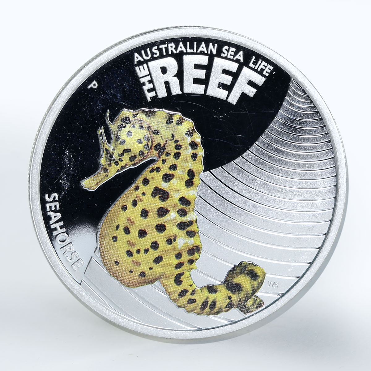 Australia 50 cents Sea Life Series - Seahorse silver coin 2010