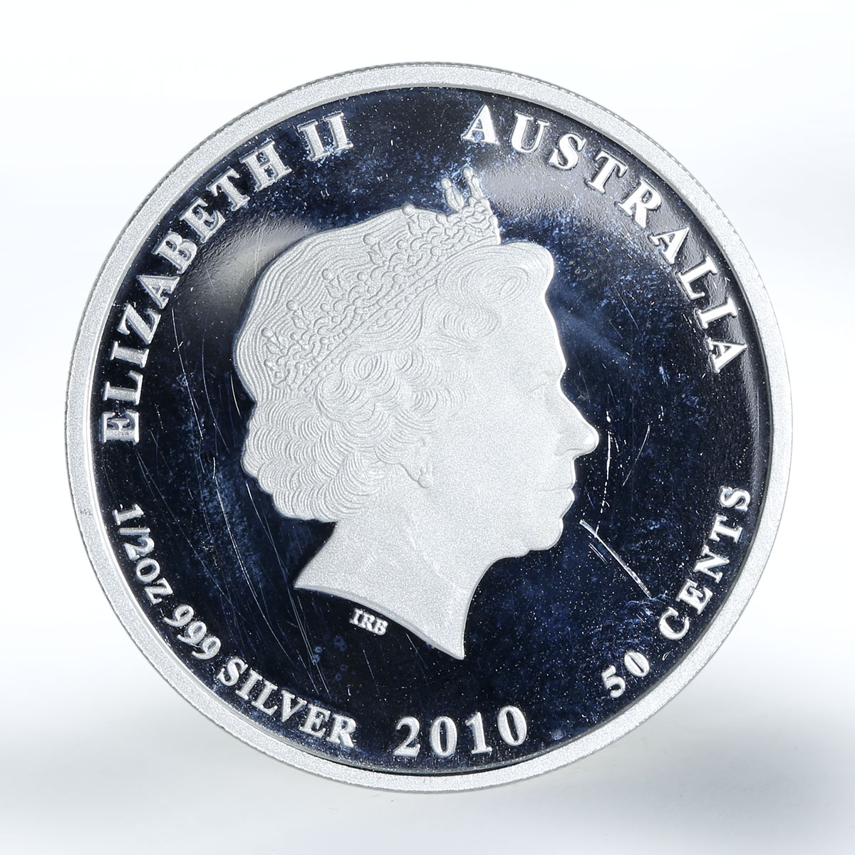 Australia 50 cents Sea Life Series - Seahorse silver coin 2010