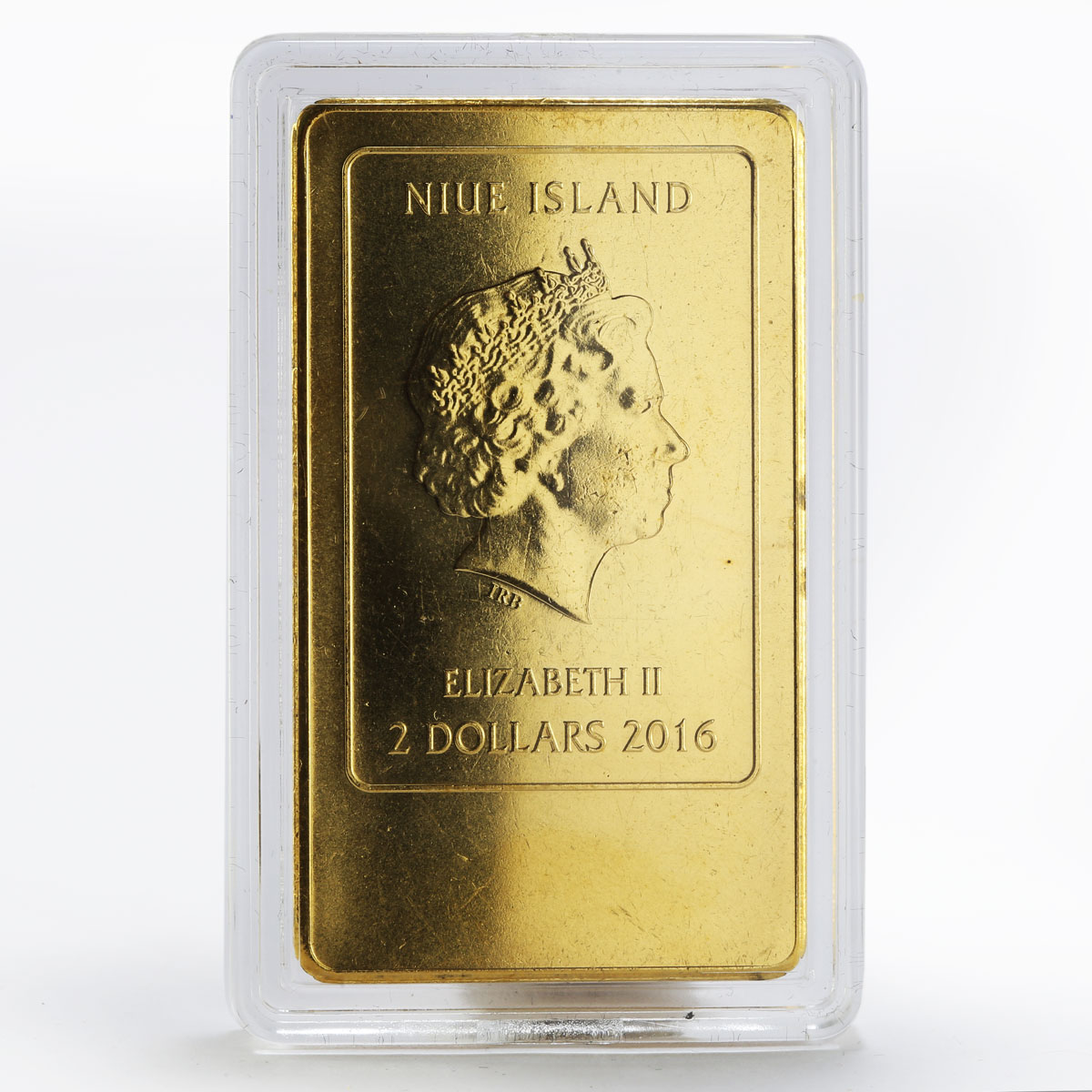 Niue 2 dollars Winter Night Mountain Harald Sohlberg coin 2016