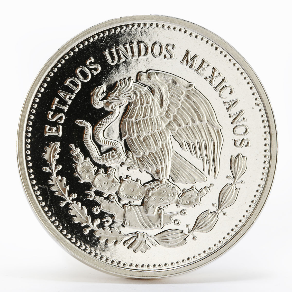 Mexico 500 pesos 75th Anniversary of 1910 Revolution proof silver coin 1985