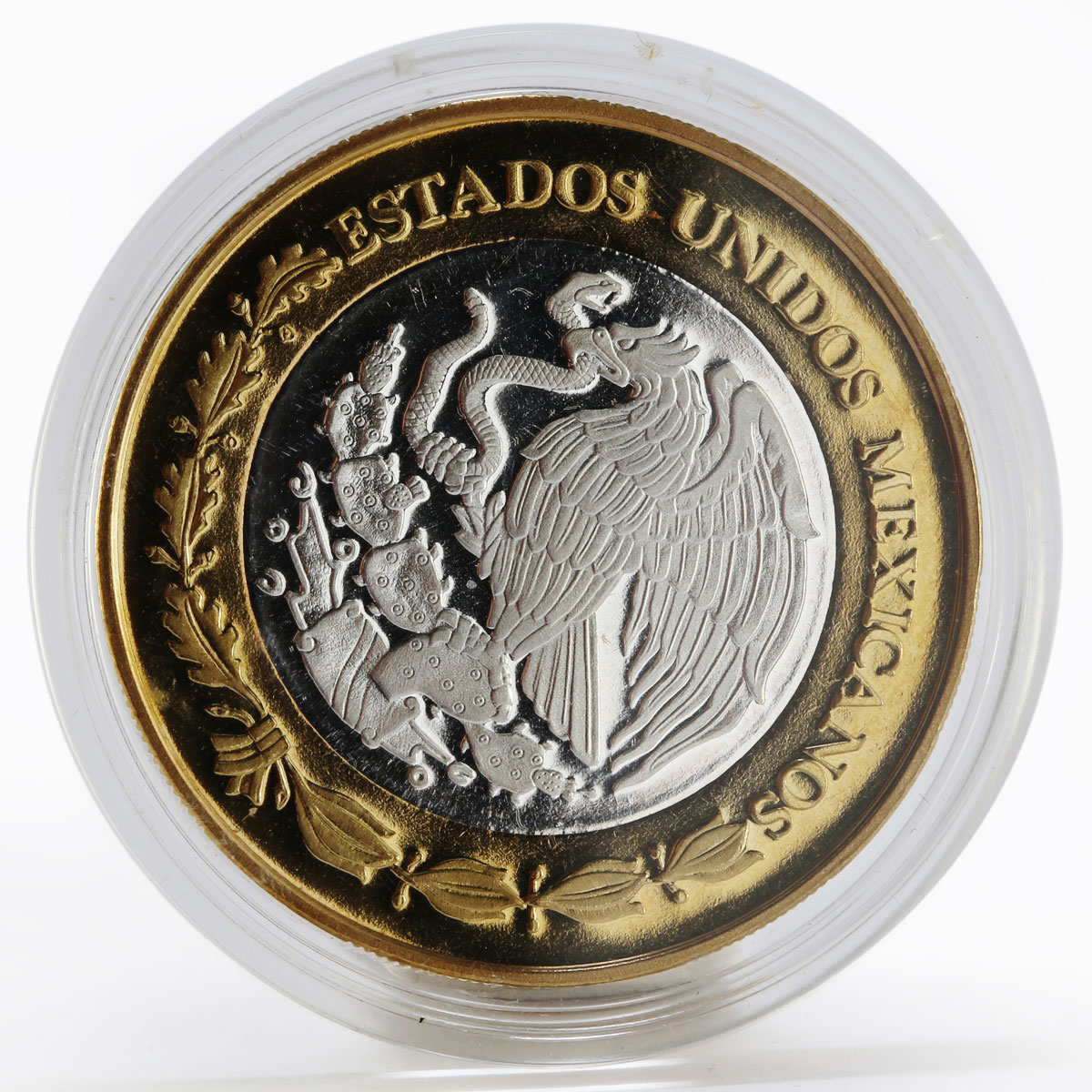 Mexico 100 pesos 400th Anniversary of Don Quijote proof silver coin 2005