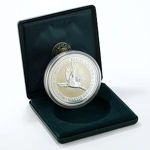 Australia 30 dollar Kookaburra Bird Bullion coin 1 kilo 1996